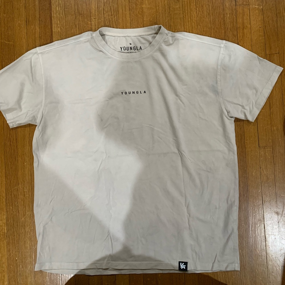 Youngla essential jacked tee - off white